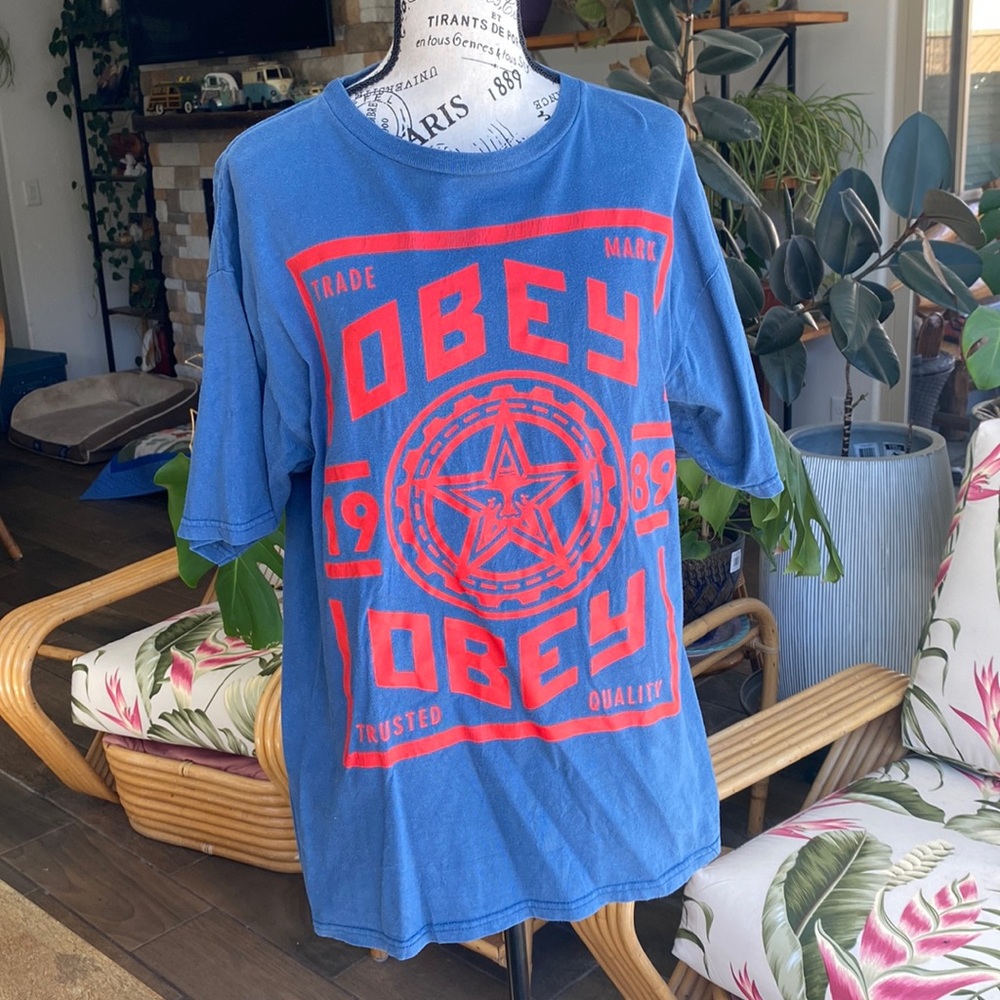 OBEY shirt size LARGE